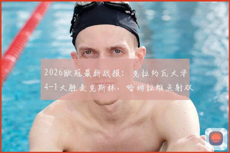 2026欧冠最新战报：克拉约瓦大学4-1大胜麦克斯林，哈姆拉维点射双响，小组出线形势分析